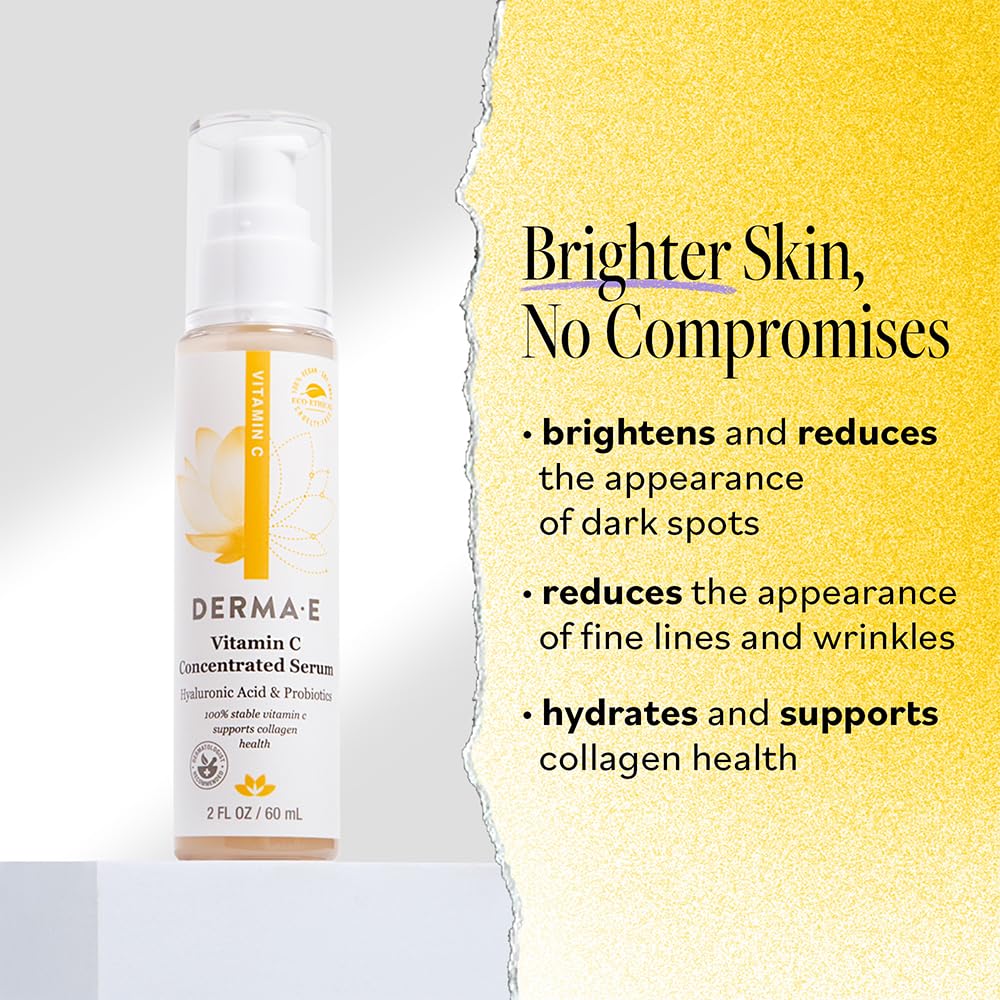 Vitamin C Concentrated Face Serum to Hydrate & Brighten, 2 Oz