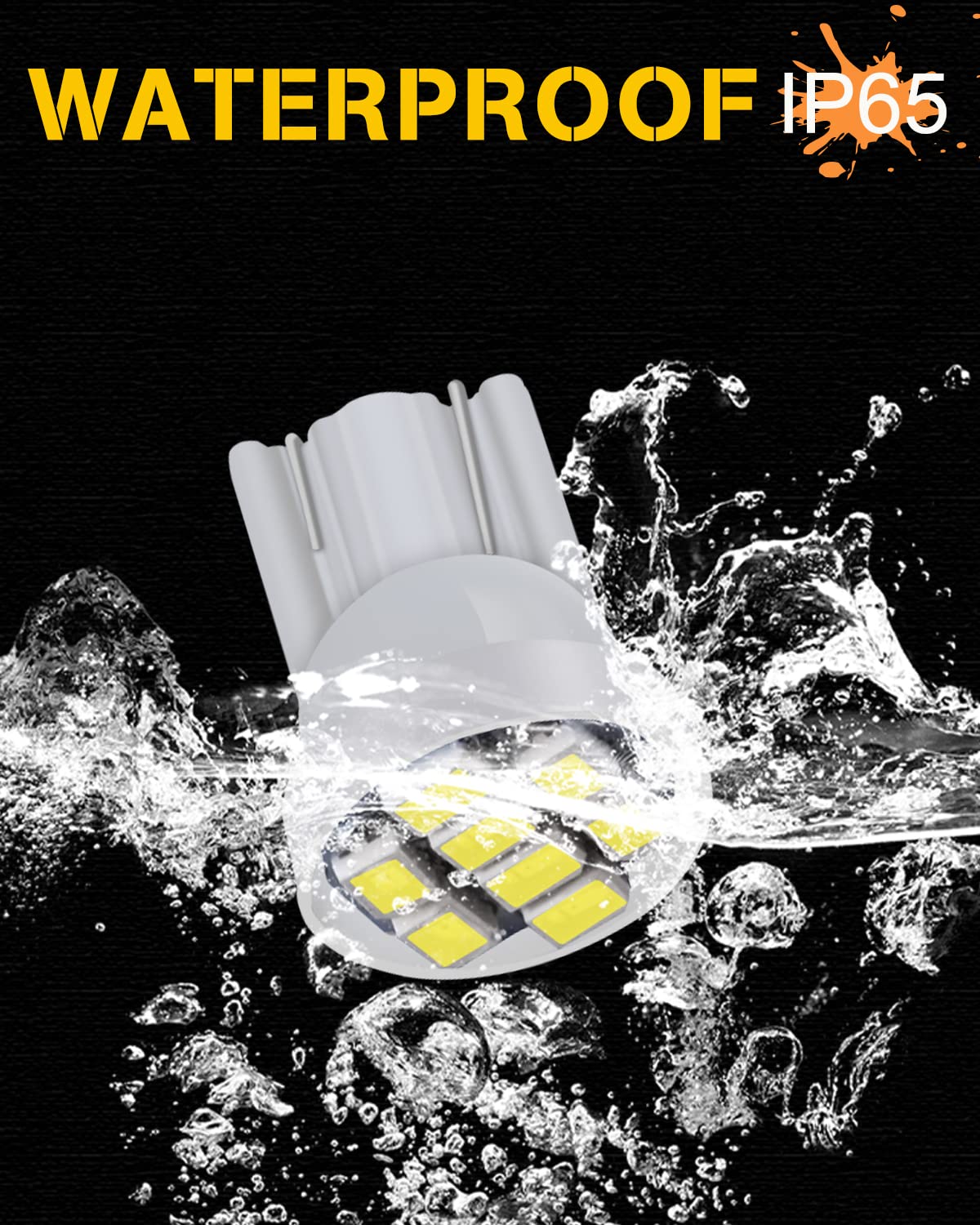 555 Arcade Pinball Led Bulbs White Non-Polar AC DC 6V 6.3V