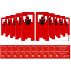10 Sets Fire Alarm Breaker Locks Circuit Breaker Lockout Kit