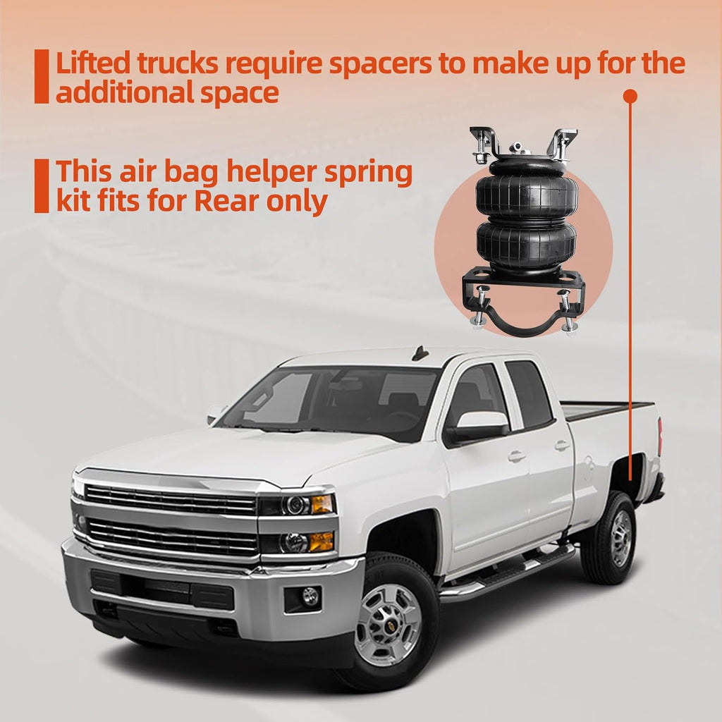Rea Air Spring Bag Suspension Kit for Chevy/GMC 2500/2500HD