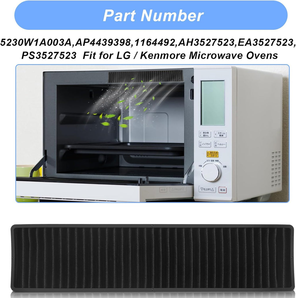 Microwave Vent Kit for LG LMV2031ST, LMH2016ST, 87583, 87587