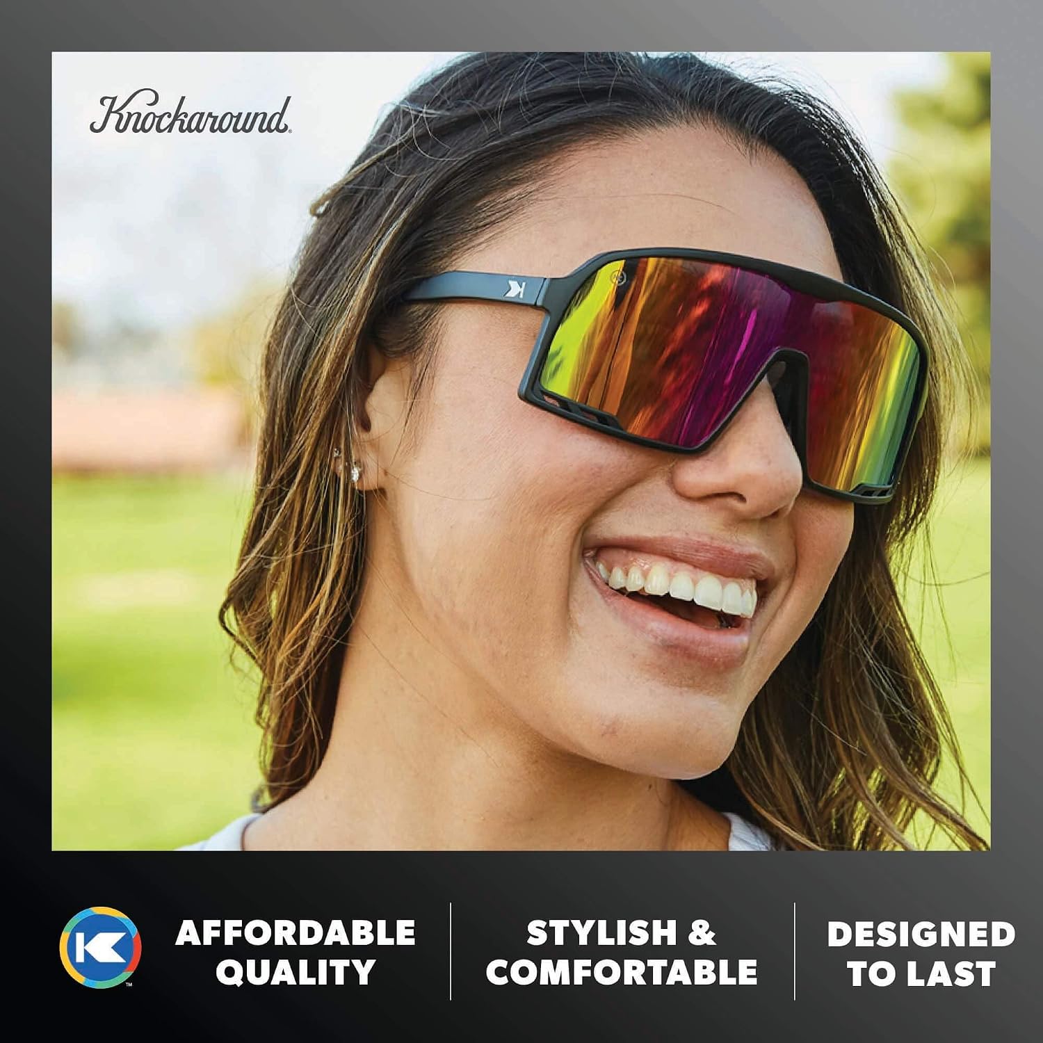 Sport Sunglasses for Men and Women - UV400 Protection