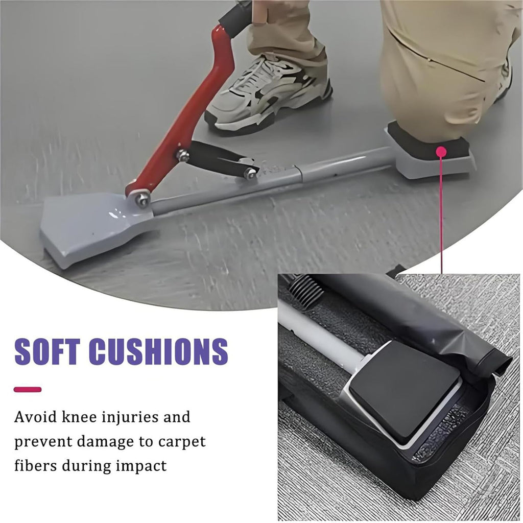 Carpet Stretching Equipment, Carpet Installation Tool Kit, Carpet Stretcher Knee Kicker, Easy Operation, 20 Hardened