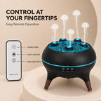 Essential Oil Diffuser 250ML Dancing Jellyfish Aromatherapy Diffuser Humidifier with 7 Colors LED Lights,Remote