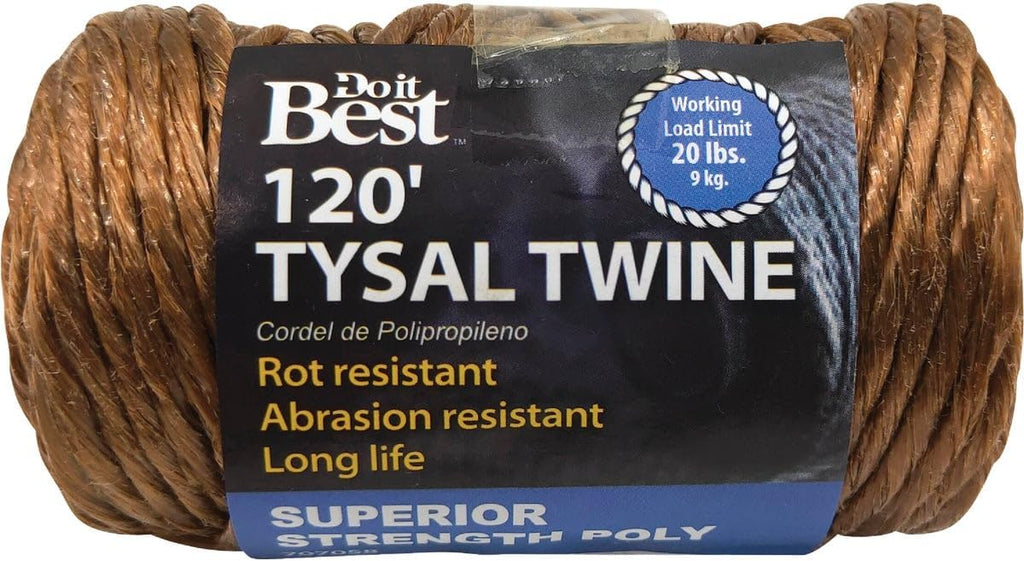 Do it Poly Tysal Twine, 120' POLY TYSAL TWINE