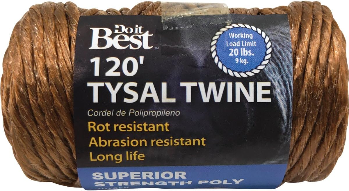 Do it Poly Tysal Twine, 120' POLY TYSAL TWINE