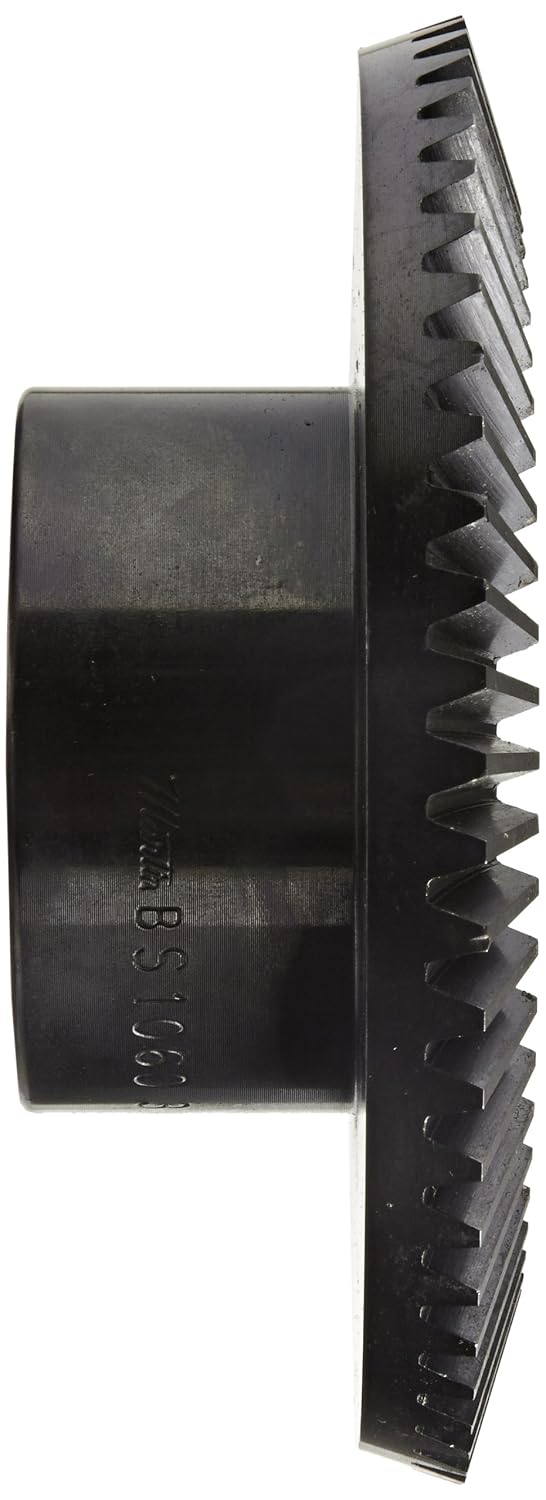 Martin BS1060-3 Bevel Gear, 20° Pressure Angle, High Carbon Steel, Inch, 0.780" Face, 1" Bore Diameter, 6" Pitch Diameter, 6.04" Outer Diameter, 60 Teeth