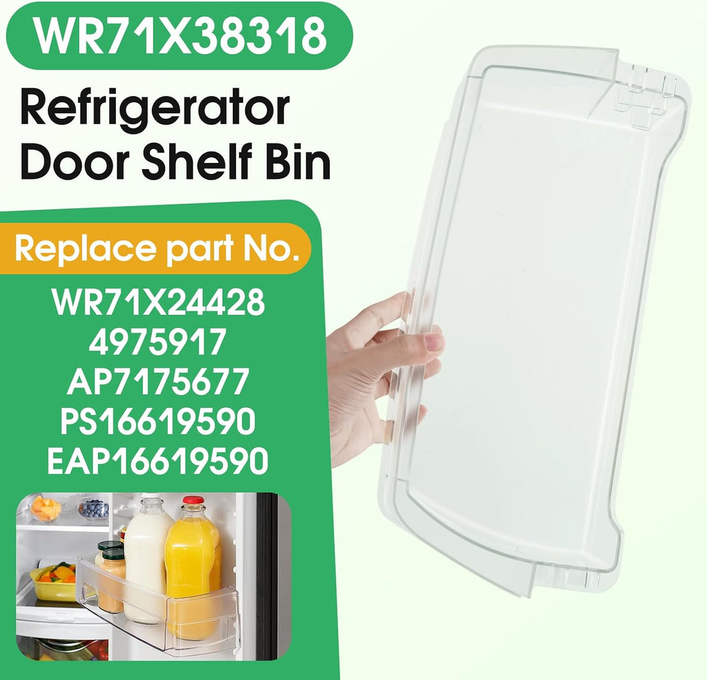 [2026] WR71X38318 WR71X24428 Refrigerator Door Shelf Bin for GE