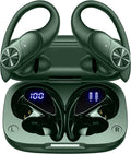 Bluetooth Headphones Wireless Earbuds 80hrs Playtime Wireless Charging Case Digital Display Sports Ear Buds with