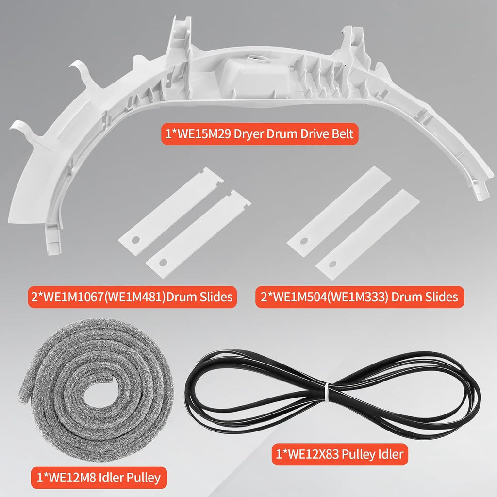 DWSR463EG0WW DBXR463ED2WW Dryer Bearing Kit Fit for G-E Dryer GTDP180ED0WW