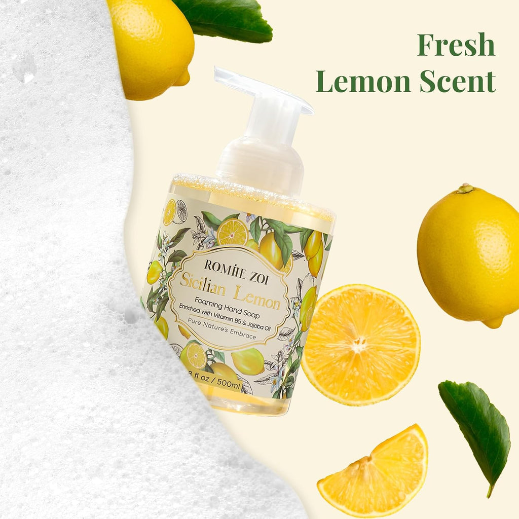 Foaming Hand Soap, Sicilian Lemon, 500ml/ 16.8fl.oz