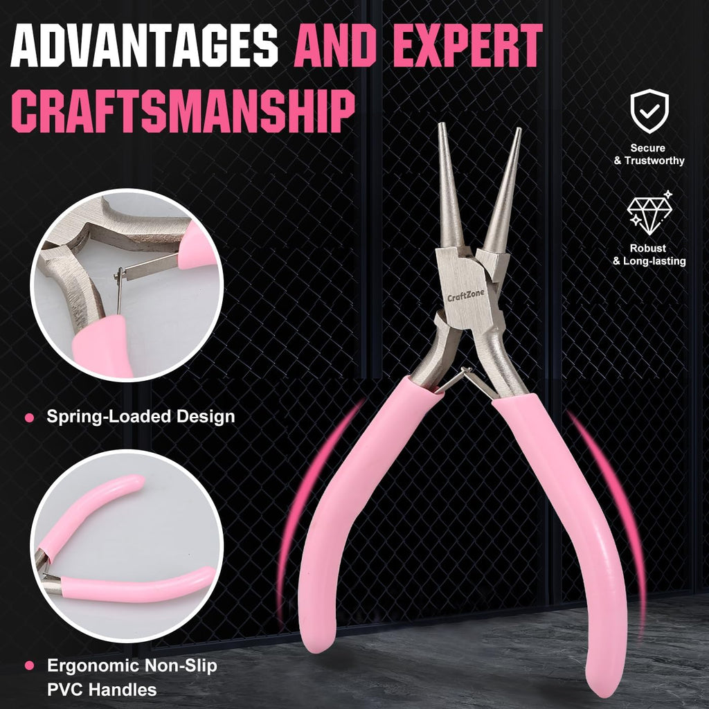 10-Piece Jewelry Pliers Set Jewelry Making Tools for Jewelry Repair | Wire Wrapping | Beading and Crafts | for Wire