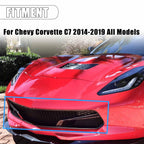 PFRREOR Front Bumper Grille for Chevy Corvette C7 2014-2019 All Models