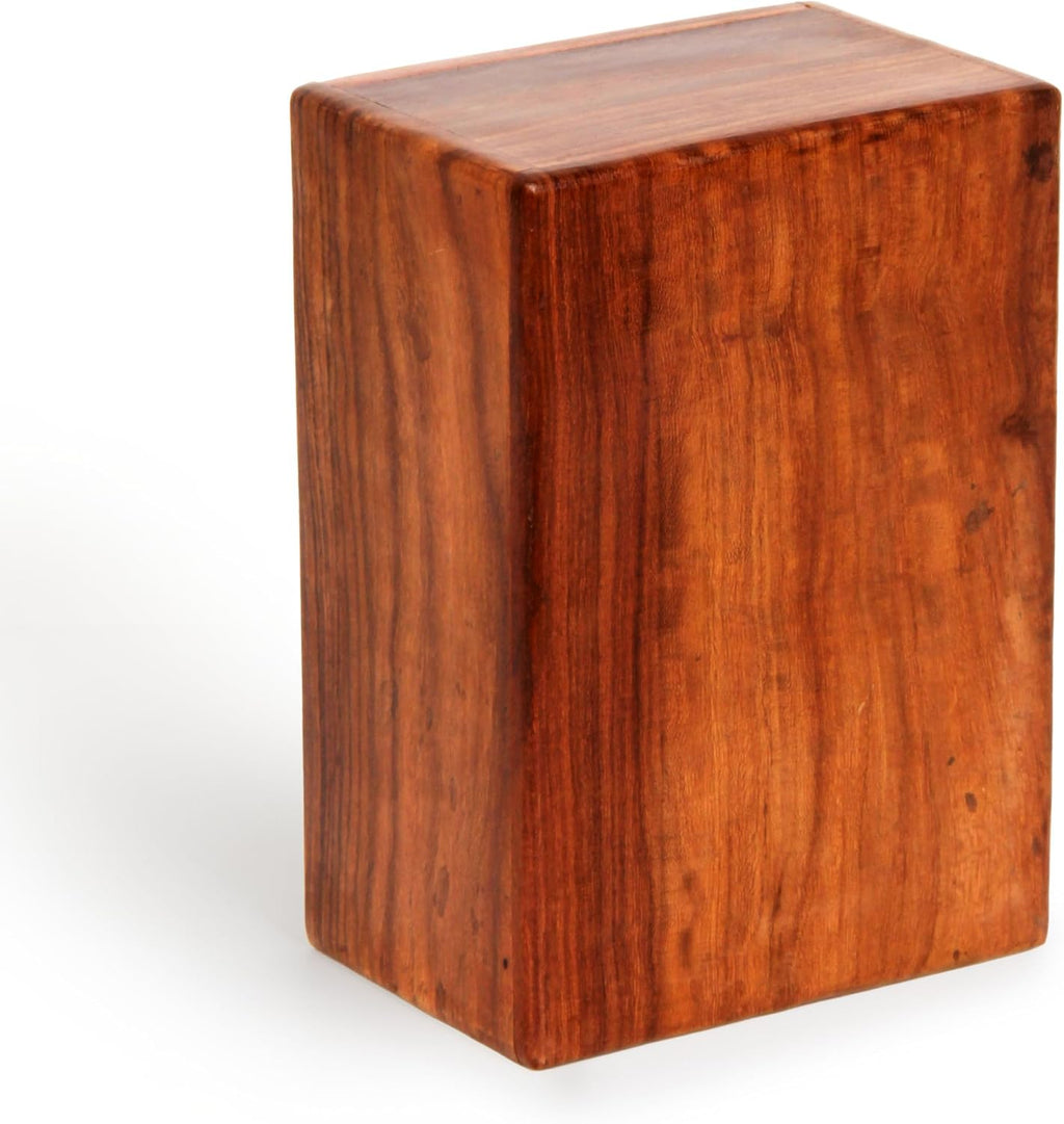 Handmade Wooden Urn Box for Human Ashes, Cremation Funeral Urns Box, Pet Memorial Urns, Decorative Urn, Cat Infant