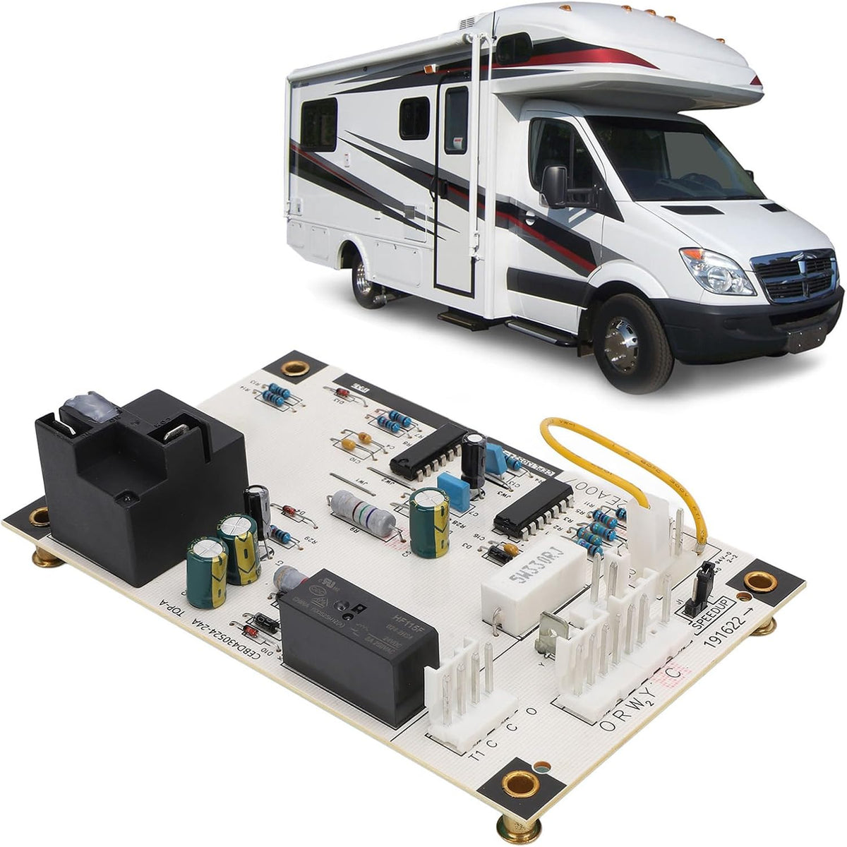 Defrost Control Board AC Defrost Circuit Panel Replacement for Carrier Bryant Payne ICP Premium ABS Material Durable Stable Performance Air Conditioner System Part