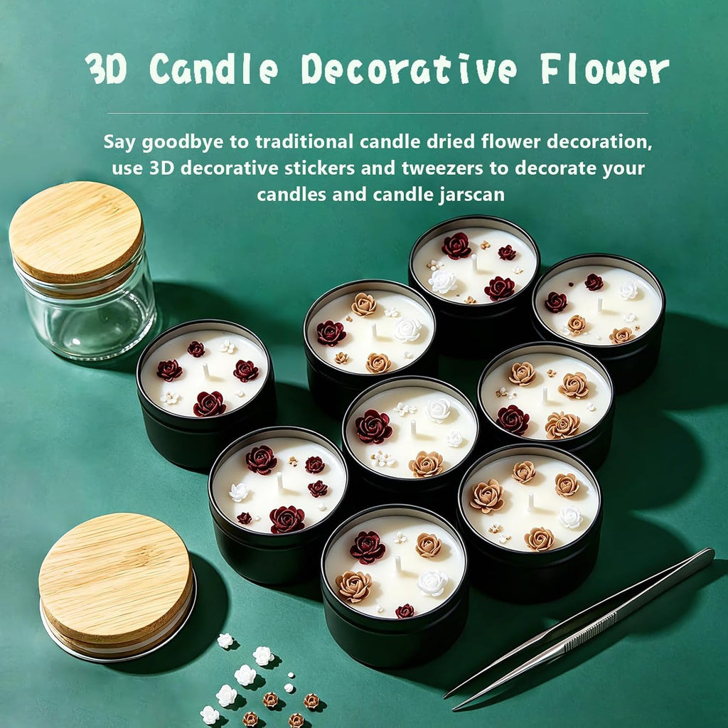 Candle Making Kit for Adults, Soy Wax & Wax Melter, DIY Candle Kit | Natural Scented Wax & Complete Supplies.