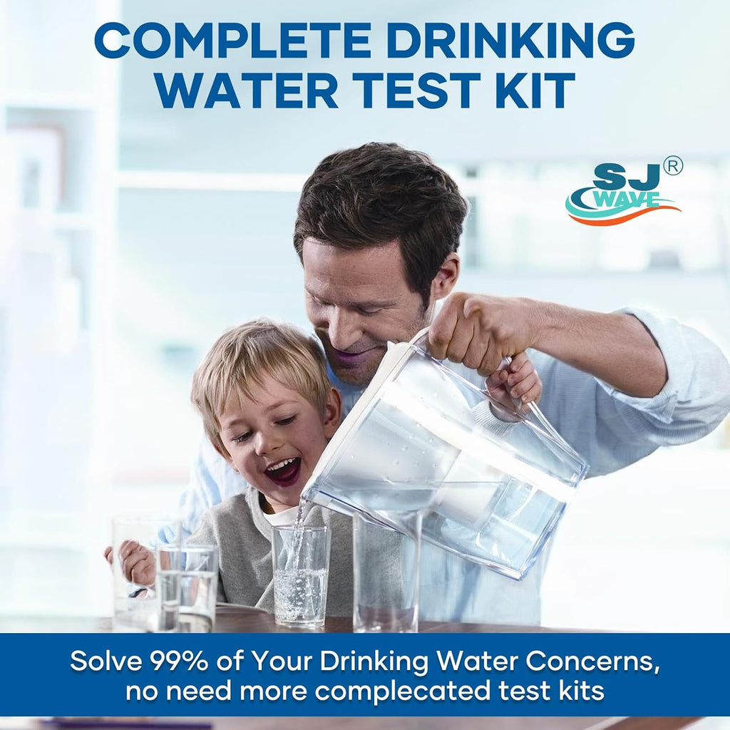 22 in 1 Water Test Kits - 125 Strips Drinking Water Test Kit, Home Tap and Well Water Tester for Bacteria pH Hardness