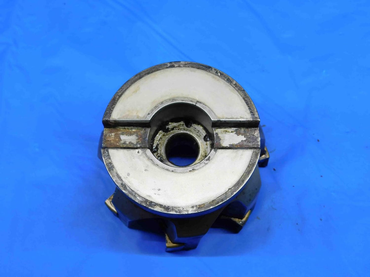 M & J Tooling LLC Walter 3"" O.D. COOLANT Thru FACE Mill 1"" Pilot 3/8 Key Holds 7 Inserts 3.0 - BR2982BP3