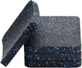 Rubber Treadmill Mat Pads, 4-Pack, 3.94 x 3.94 x 0.5 in | High-density construction, anti-slip texture, vibration