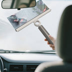 Extendable Squeegee for Glass Doors with 10-Inch Silicone Blade