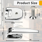 2Pcs EFR751 Refrigerator Door Handle for Frigidaire
