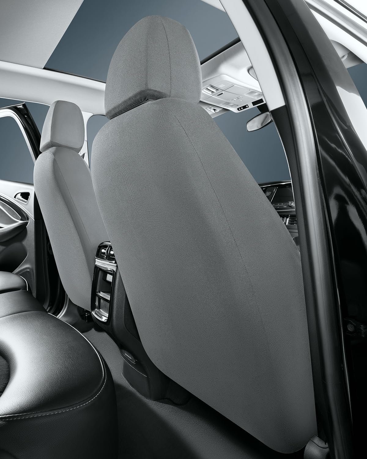 Car Seat Covers for Front Seat, Low Back Heavy Duty Breathable Flax Seat Protector, Airbag, Not Seat Belt Compatible