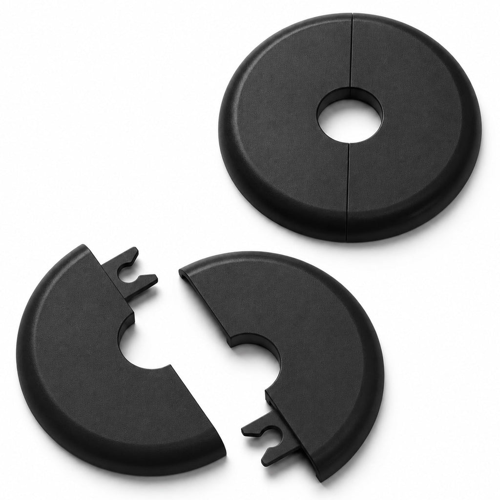 2pcs Escutcheon Plate 1/2 Inch Wall Split Flange