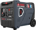 7600W Dual Fuel Quiet Portable Inverter Generator, Electric Start RV Ready, EPA & CARB Compliant CO Sensor, With