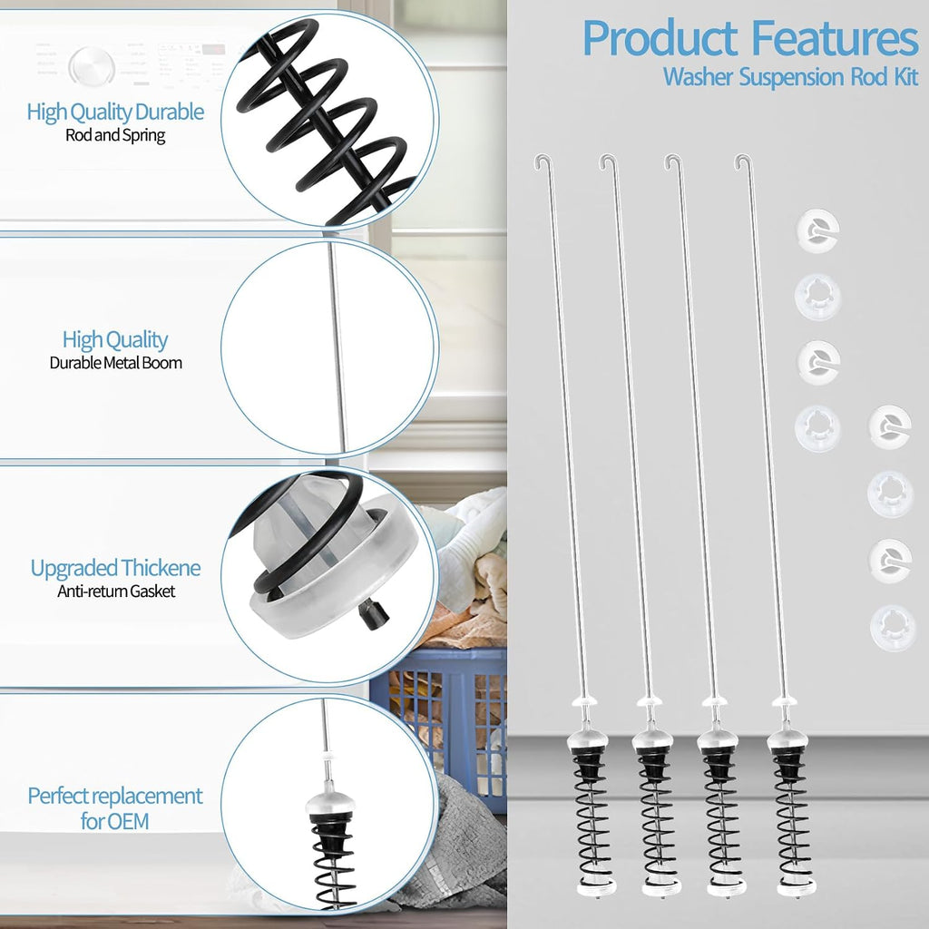 MVW7232HW1 MVW7230HW0 MVW7232HW0 MVW7232HW2 Washer Suspension Rods
