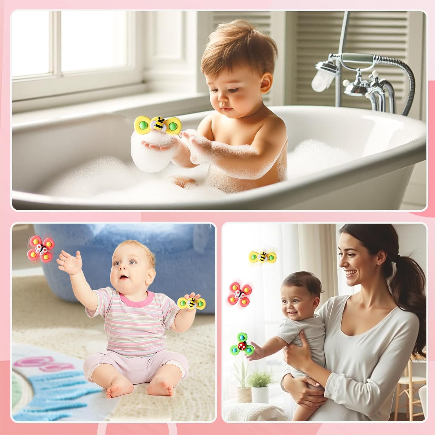 Baby Gym Play Mat, Piano Kick and Play Lights and Music Tummy Time Toys Infant Musical Activity Gym Mat for Visual