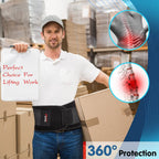 Back Brace for Men & Women, Lower Back, Sciatica Pain Relief