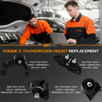4PCS Engine Motor & Transmission Mount Set for Dodge Journey