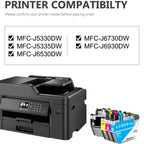 LC3019XXL Super High-Yield Ink Cartridges Replacement for Brother LC3019