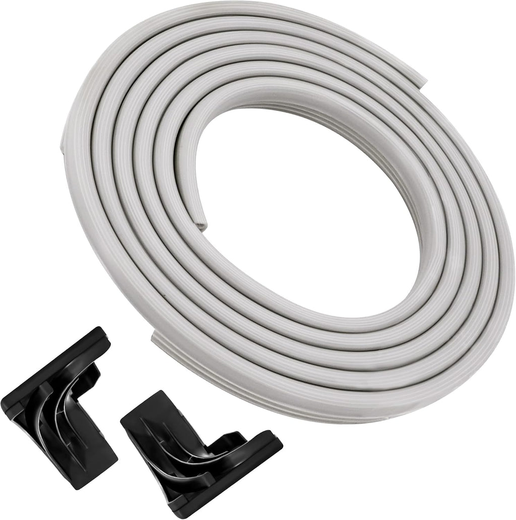 WD08X10057 Dishwasher Door Gasket Seal with WD8X228 WD8X227 Corner Baffles