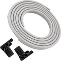 WD08X10057 Dishwasher Door Gasket Seal with WD8X228 WD8X227 Corner Baffles