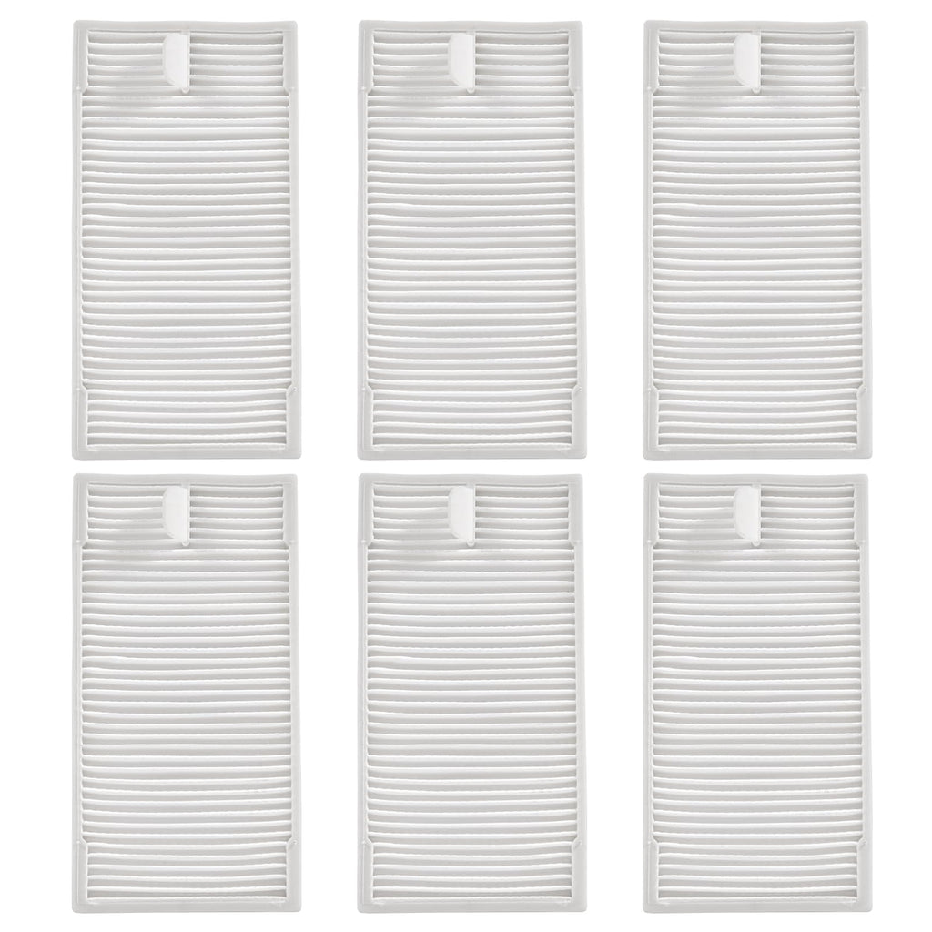 KingBra 6PCS HEPA Filter Vacuum Filter Replacement Parts Accessories Compatible with Midea M9/ Eureka E10S / Obode A8 A8 Plus Robot Vacuum Cleaner