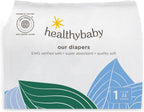 Non-Toxic Diapers for Sensitive Skin - Size 1, 33 Count