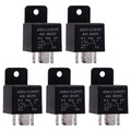 EHDIS Motor Relay 5 Pin 24V Coil 40amp Spdt Model No.: JD2912-1Z-24VDC 40A 28VDC, Contactor Relay Switch Power, Auto Switches & Starters, 5 Pack