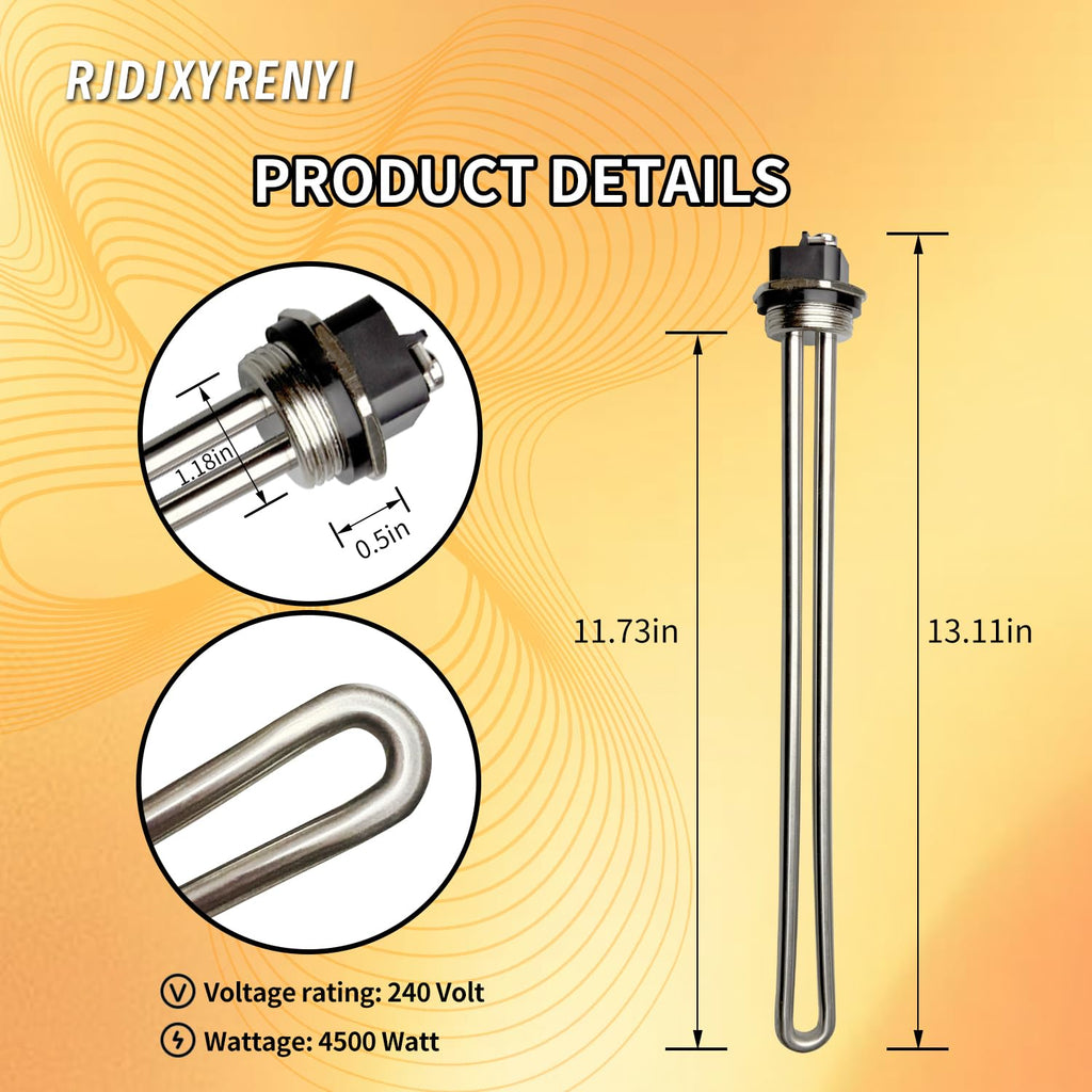 Upgraded 100108283 Water Heater Element,for AO Smith Electric Water Heaters