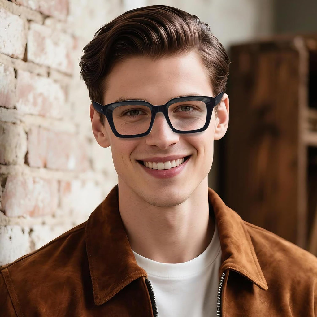 3 Pack Reading Glasses Blue Light Blocking Computer Spring Hinge Readers for Women Men