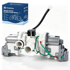 Hututimo DC97-15974C Washer Drain Double Pump Motor