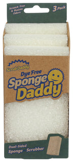 Dye Free Sponge Daddy, 3 Count