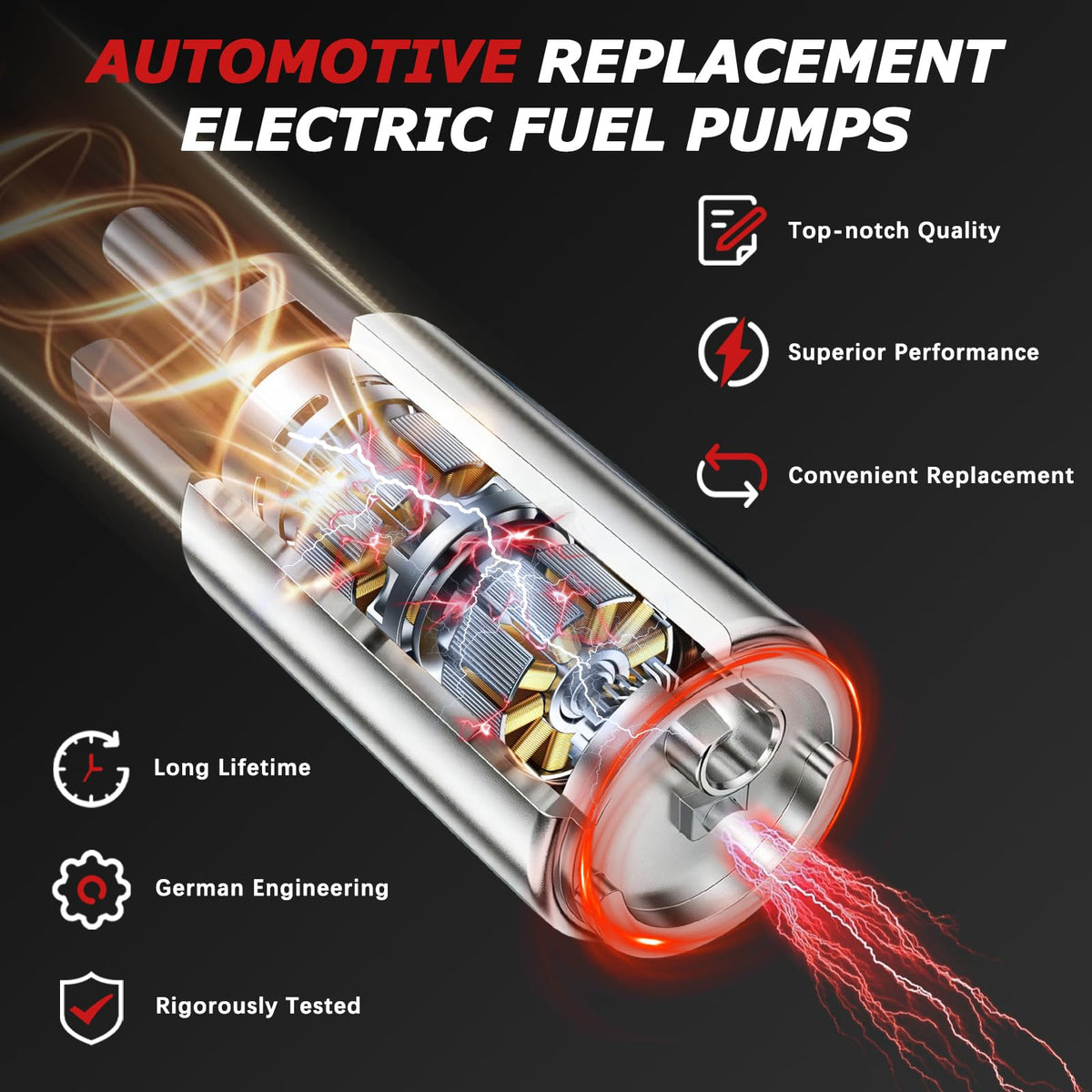 STZJAYE 18-8868 Electric Fuel Pump Compatible with Mercury Mercruiser