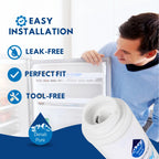Replacement for MFI2569VEM Refrigerator Water Filter