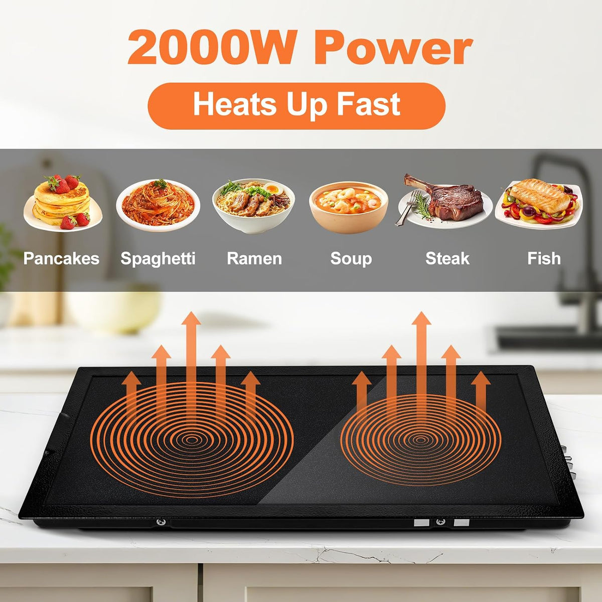 Upgraded Radiant Cartridge A122B Compatible with Jenn-Air Cooktops (1 Pack)