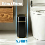 2-Pack - Automatic Trash Cans Touchless - Motion Sensor Bathroom Trash Can