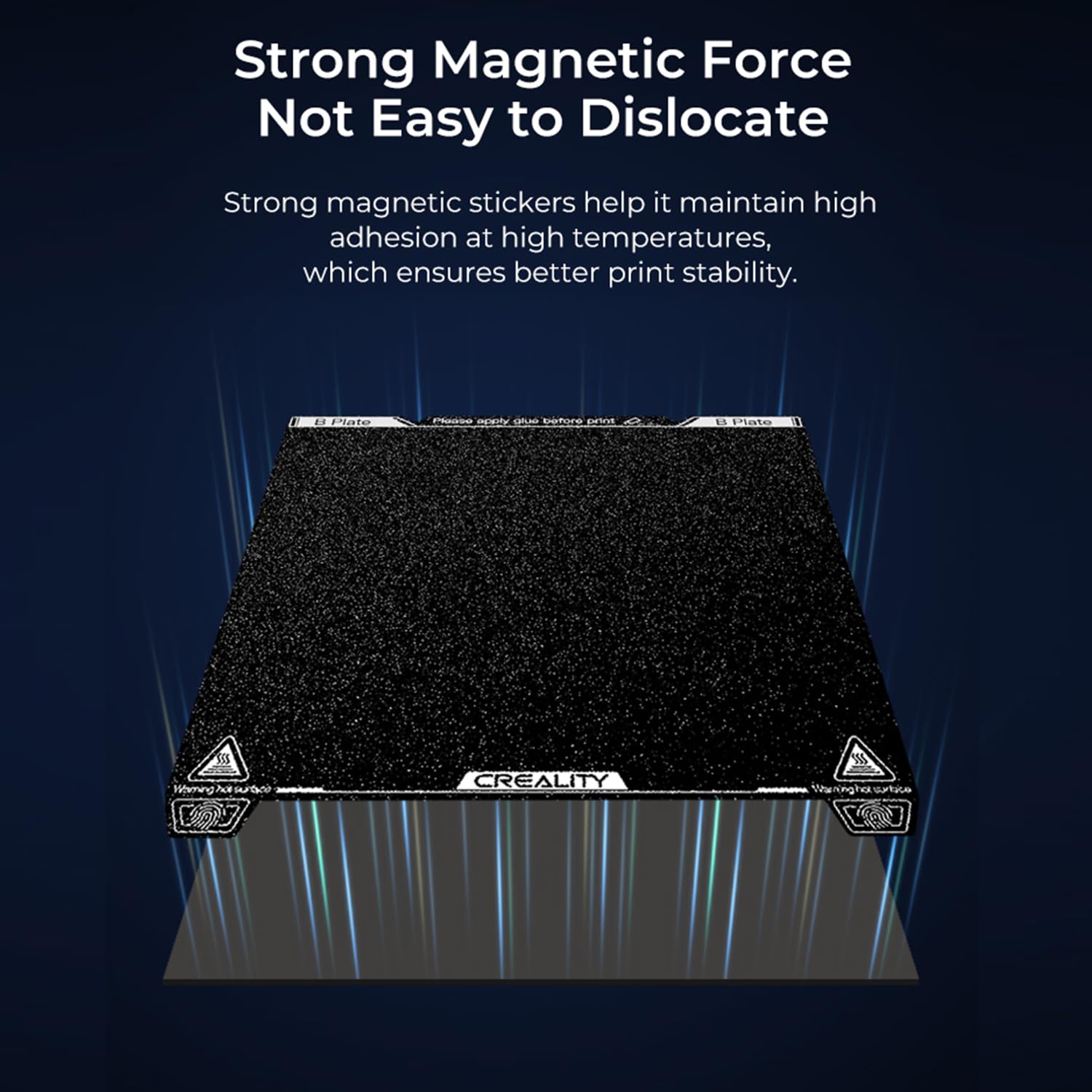 Official K1 Max Build Plate Textured Surface 315x310mm PEI Sheet Flexible Removable Spring Bed Plate for K1 Max