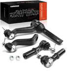 A-Premium 4Pcs Front Suspension Kit, Outer Tie Rod End, Pitman Arm