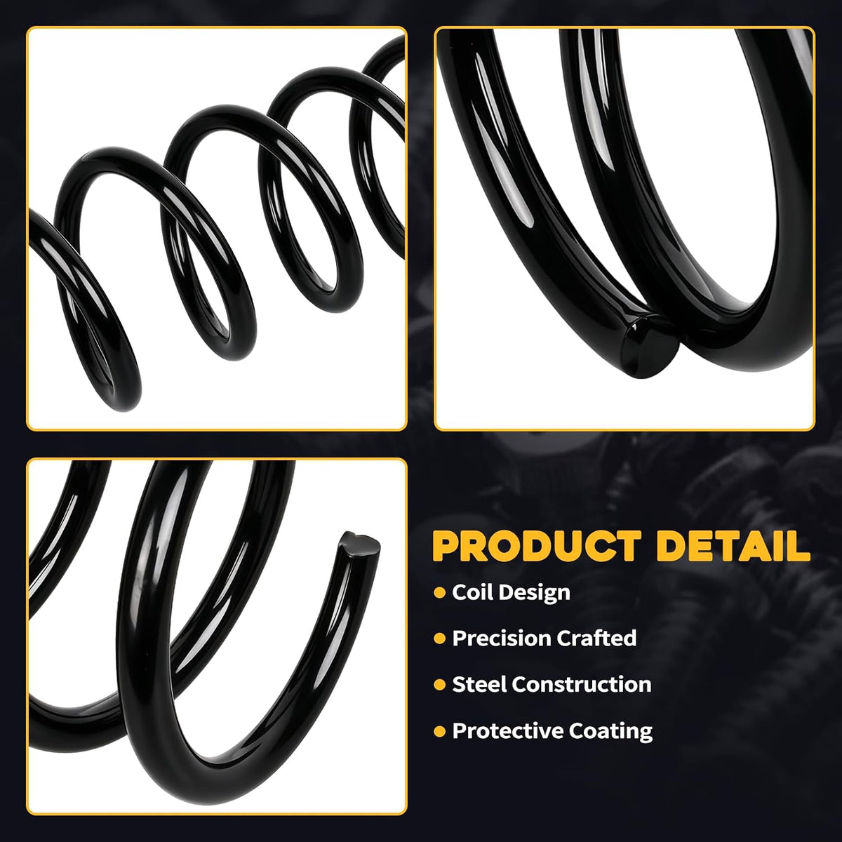 2Pcs Rear Coil Spring Suspension Compatible with Nissan Altima 2.5L 3.5L 2013 2014 2015 2016 Replace for 55020-3TA0C 55020-3TA0B