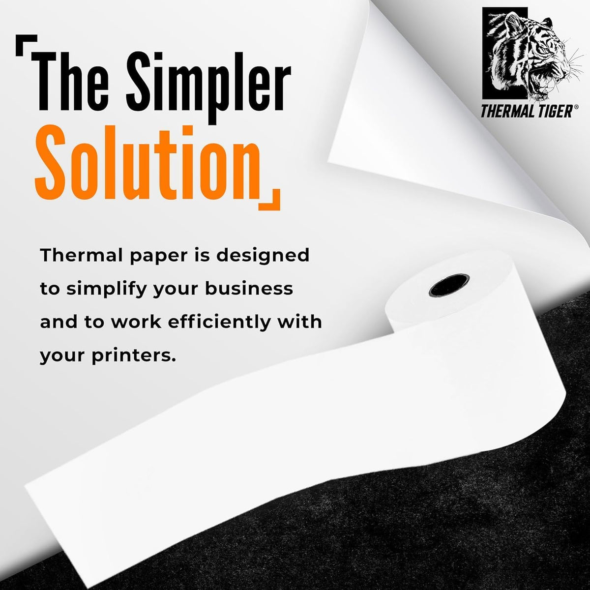 3 1/8" x 230' Thermal Receipt Paper Rolls (50 Rolls) – BPA-Free, Universal POS Compatibility for Clover, Epson, &